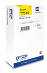 Tintenpatrone T7544 XXL yellow für WorkForce Pro...