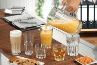 6er Set Wasserglas GRANITY 0,2 Liter, Stapelbar