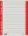 Trennblätter A4 rot, 230g/qm Karton Mikroperforation