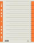 Trennblätter A4 orange, 230g/qm Karton,...