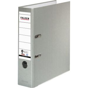 Falken Falken Recycolor-Ordner - A4, 8 cm, hellgrau