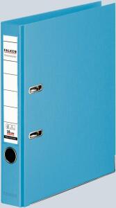 Falken Falken Chromocolor-Voll-PP-Ordner A4, S50, mit Einsteckschild hellblau
