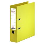 Falken Chromocolor-Voll-PP-Ordner A4, S80, mit Einsteckschild gelb