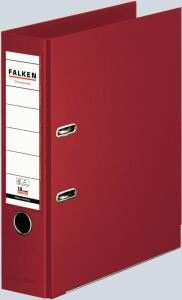Falken Falken Chromocolor-Voll-PP-Ordner A4, S80, mit Einsteckschild bordeaux