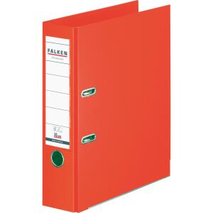 Falken Falken Chromocolor-Voll-PP-Ordner A4, S80, mit Einsteckschild orange