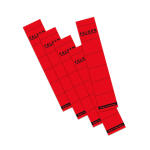 Falken Falken Rückenschild selbstklebend, kurz, schmal, 36 x 190mm, 10er Poly rot