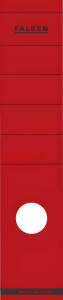 Rückenschild selbstklebend, lang, breit, 60 x 290mm, 10er Poly rot