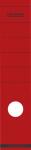 Falken Falken Rückenschild selbstklebend, lang, breit, 60 x 290mm, 10er Poly rot