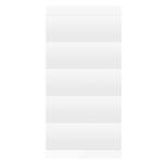 Falken FALKEN Beschriftungsschild für UniReg - 60 x 20 mm, 100 Stück, weiß