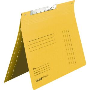 Pendelhefter, für DIN A4, 320g/m² Manila-RC-Krt., kaufm. Heftung, gelb
