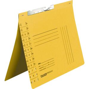 Pendelhefter, für DIN A4, 320g/m² Manila-RC-Krt., gelb