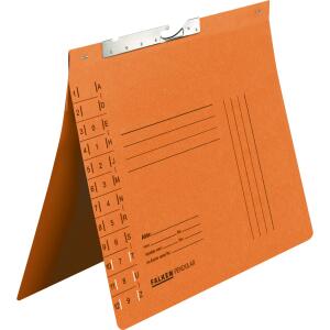 Pendelhefter, für DIN A4, 320g/m² Manila-RC-Krt., orange