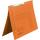 Falken Falken Pendelhefter, für DIN A4, 320g/m² Manila-RC-Krt., Behördenheftung, mit Schlitzstanzung orange
