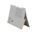 Pendelhefter, für A4, 320g/m² Manila-RC-Krt., kaufm. Dehntasche grau