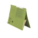Pendelhefter, für A4, 320g/m² Manila-RC-Krt., kaufm. Dehntasche grün