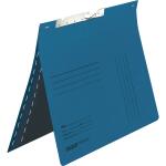 Falken Falken Pendelhefter, für DIN A4, 320g/m² Manila-RC-Krt., Zweifalz für kaufm.- und Behördenheftung, mit Schlitzstanzung blau