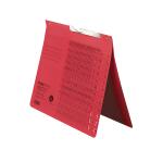 Pendelhefter, für DIN A4, 320g/m² Manila-RC-Krt., Zweifalz rot