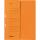 Falken Falken Ösenhefter für DIN A4, 250g/m² Manila-RC-Krt., 1/2 Vorderd., Behördenheftung orange