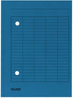 Falken Falken Umlaufmappe - A4  blau, Manilakarton, 250 g/qm