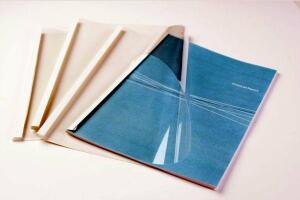 Thermobindemappe Standard 3,0mm weiss
