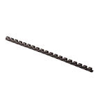 Plastikbinderücken 6 mm schwarz für 2-25 Blatt