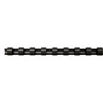 Plastikbinderücken 8 mm schwarz für 21-40 Blatt