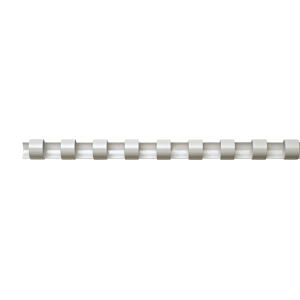 Plastikbinderücken 10 mm weiss für 41-55 Blatt