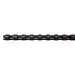 Plastikbinderücken 10 mm schwarz für 41-55 Blatt