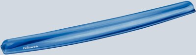 Fellowes Tastatur-Handgelenkauflage Crystals Gel - 480 x 26 x 57 mm, Plastik, blau