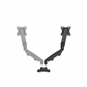 Fellowes Eppa™ Series Doppel-Monitorarm Set Nachrüstsatz - schwarz, 8 kg, Klemme oder Kabeldurchführung
