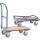 Klappwagen KW1, Ladefläche 720x450mm, 2 Bock-/2 Lenkrollen (feststellbar),