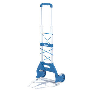 Fetra Sackkarre 39 x 103 x 45 cm 50kg Aluminium/Kunststoff blau/alu