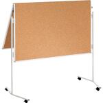 FRANKEN Moderationstafel ECO - 120 x 150 cm, braun/Kork,...