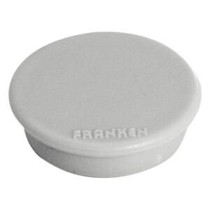 Haftmagnet 13mm, grau, Haftkraft 100g, hochwertiger Haftmagnet mit