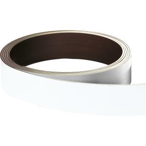 Franken Lagerschilder magnetisch Größe: 40mmx10m, weiß
