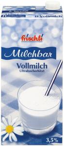 H-Milch, 1 Liter, 3,5% Fett, Schraub verschluss, ultrohocherhitzt