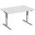 Schreibtisch Elektro-Hubtisch Flex B1200xT800xH650-1250mm, lichtgrau/