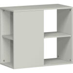 Anstellregal 2 OH 800x420x750 mit Bodengleiter,...
