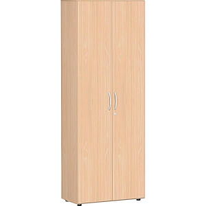 Flügeltürenschrank 6 OH m. Standfüßen Buche, Flex