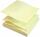 Z-Notes, 75 x 75mm, 100 Blatt, gelb