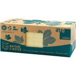 RC Haftnotizen Z-Faltung, 75x75mm 100 Bl, Blauen Engel, gelb