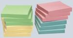RC Haftnotizen Z-Faltung, 75x75mm 100 Bl, Blauen Engel, bunt