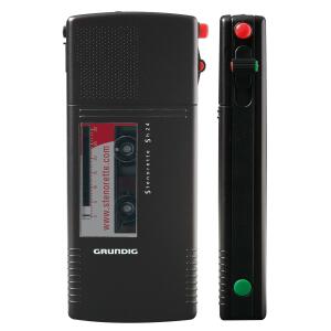 Handdiktiergerät Stenorette Sh24 inkl.Ledertsche m. Gürtelclip
