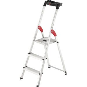 HAILO Alu-Sicherheitsleiter L60 StandardLine - 3 Stufen