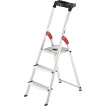 HAILO Alu-Sicherheitsleiter L60 StandardLine - 3 Stufen