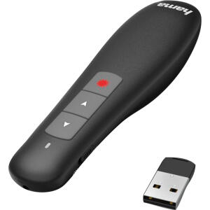 Wireless-Laser-Presenter "X-Pointer", schwarz, Reichweite 12m
