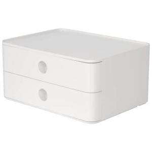 HAN SMART-BOX ALLISON Schubladenbox - stapelbar, 2 Laden, snow white/snow white