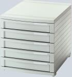 HAN Schubladenbox CONTUR - A4/B4/C4, 5 geschlossene...