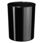 Papierkorb Elegance schwarz 13 Liter, hochglänzend