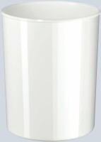 Papierkorb Elegance weiss 13 Liter, hochglänzend